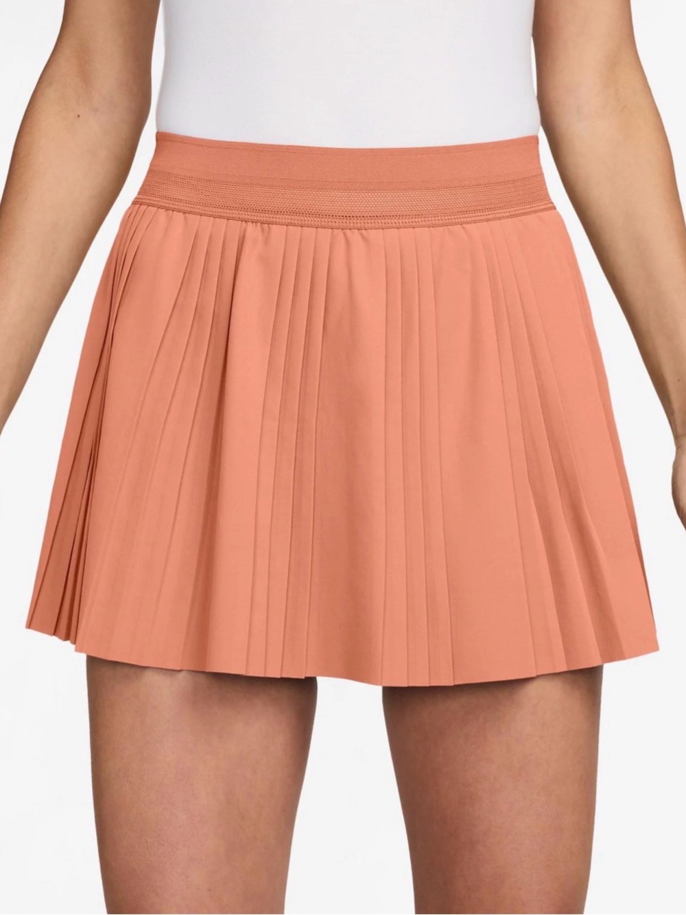 Nike Court Dri-FIT Advantage Ace Skirt Women-Apricot, Size Small, NWT